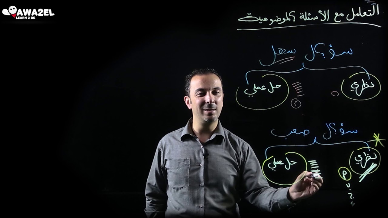 التعامل مع الأسئلة الموضوعية بالامتحان