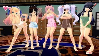 Senran Kagura Peach Beach Splash Gameplay - Hanzo Arc part 1