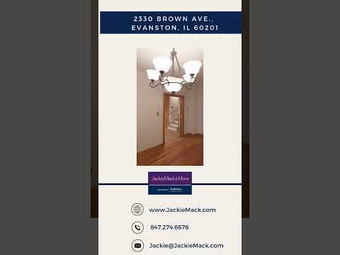 2330 Brown Ave., Evanston, IL home video tour