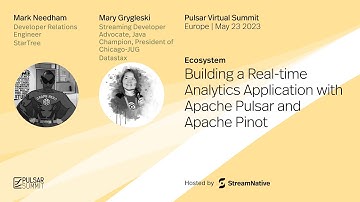 Building a Real-time Analytics Application with Apache Pulsar and Apache Pinot