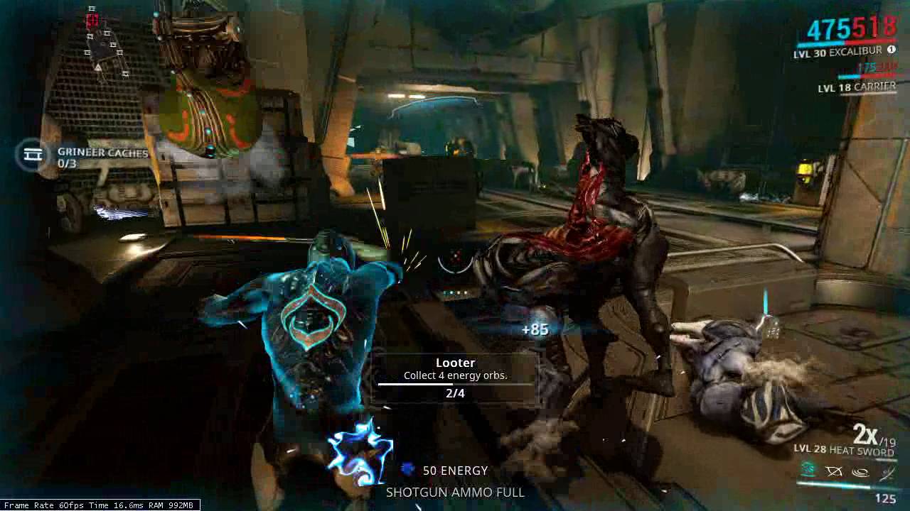 Warframe gameplay #98: Melee only Uranus