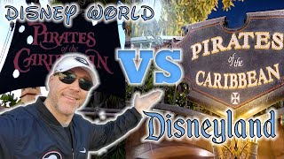 Disney World vs Disneyland Pirates of the Caribbean Throwdown | Which ride is BEST | Full Ride 2023