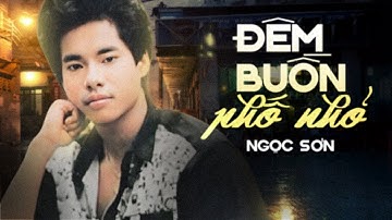 Nhạc Xưa NGỌC SƠN (Bản Gốc) - ĐÊM BUỒN PHỐ NHỎ || Khi phố nhỏ êm đềm chìm dần trong đêm...
