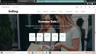 SELLING: Ecommerce Bootstrap HTML Template