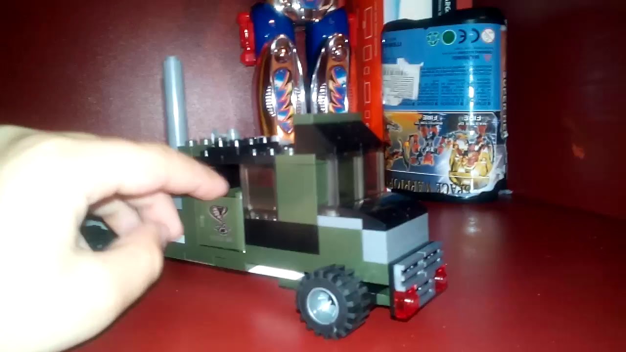 Lego машина зеленая