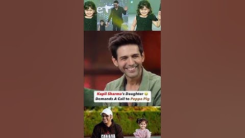 Kapil Sharma’a Daughter Demand Call To Peppa Pig  #shorts #bollywood