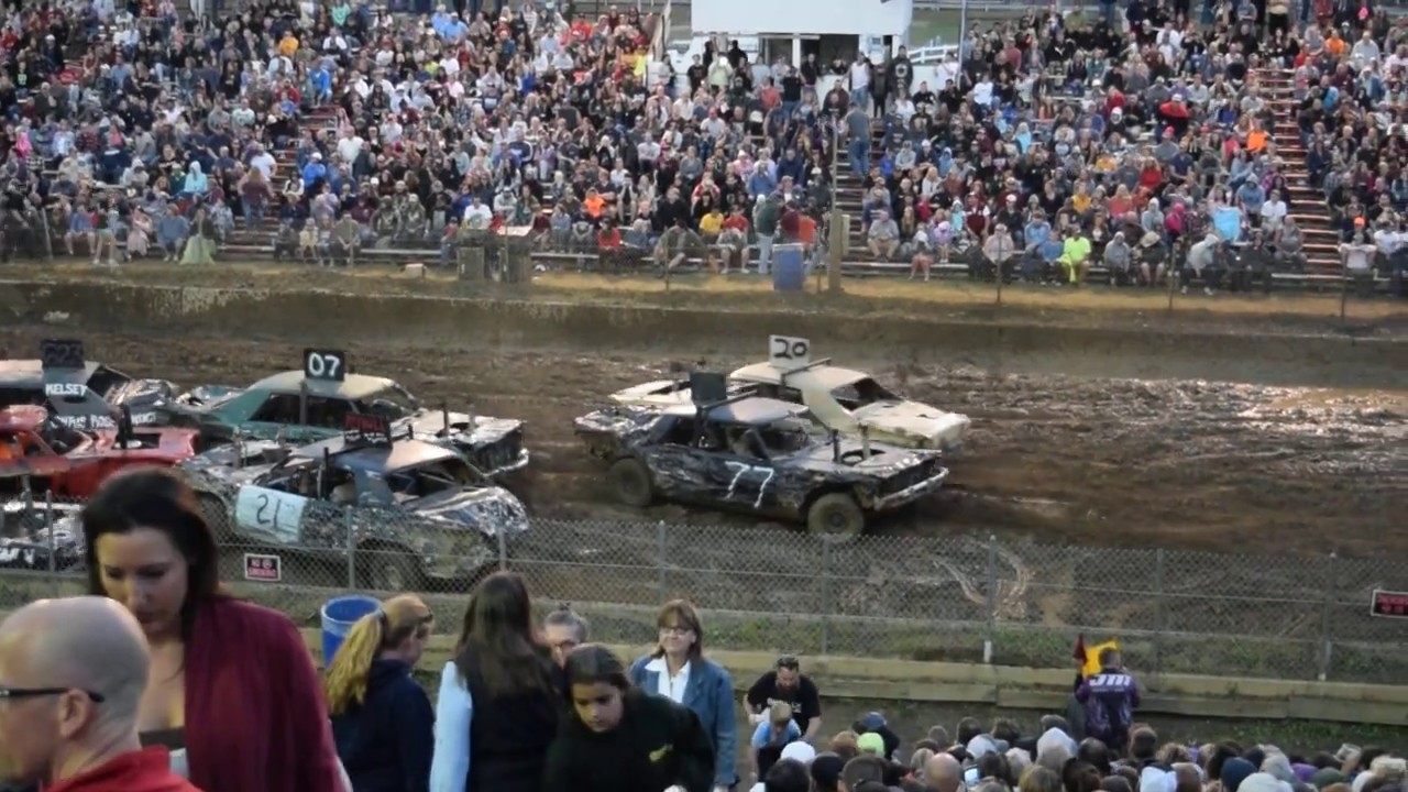 Hopkinton Demolition Derby Sunday 2019 YouTube