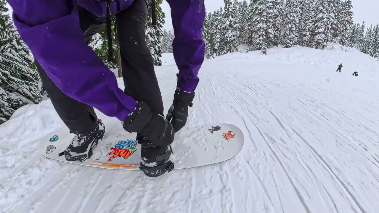 25/26 Day 07 Run 15 Stevens Pass Snowboarding January