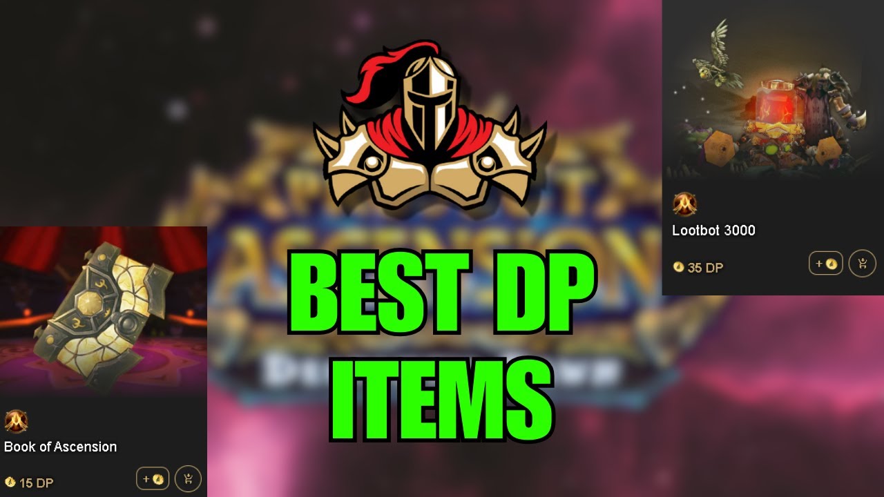 What should you buy with DP as a new player? - Project Ascension Season ...