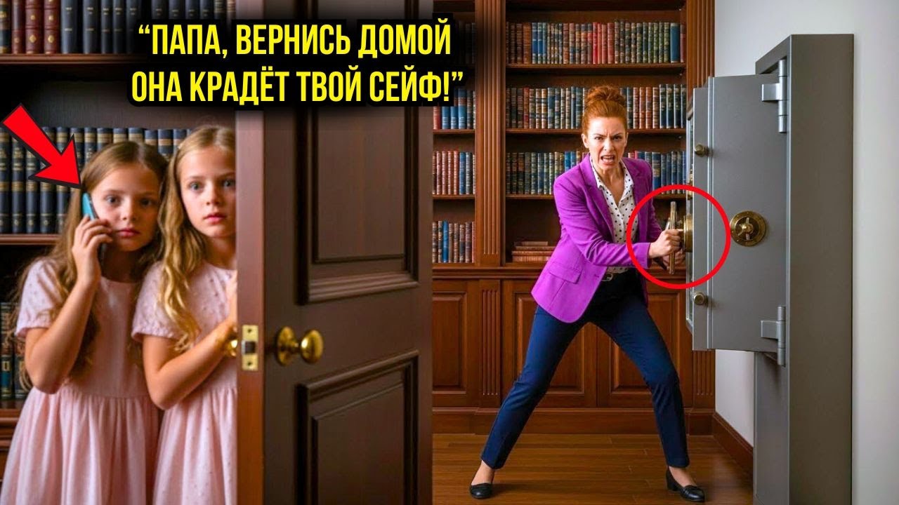 Близнецы звонят своему отцу-миллионеру, обвиняя мачеху: 