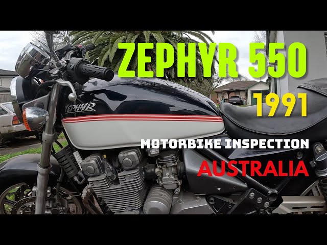 Zephyr550) ゼファー550に試乗インプレ 90年代カワサキネイキッド