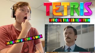 TETRIS Official Trailer | REACTION AND ANALYSIS (THE HISTORY OF TETRIS IS WILD!)