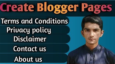 Blogger Mein Pages Kaise Banayein? | AdSense Approval Ke Liye Complete Guide!