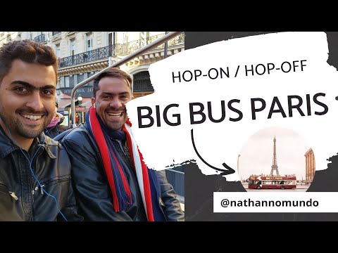 Já ouviu falar em Ônibus Hop On Hop Off em Paris?