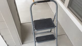 Delxo 2 Step Ladder Folding Step Stool Review