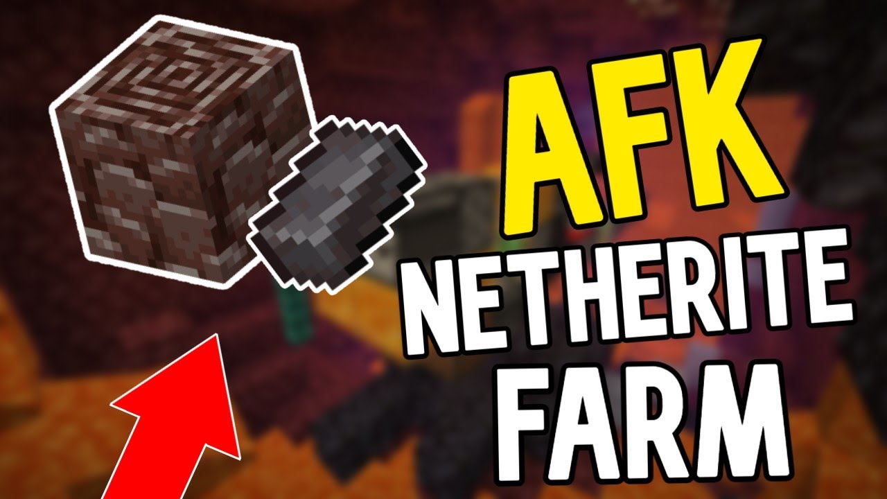 *NEW* AFK Netherite Farm 1.18+ 