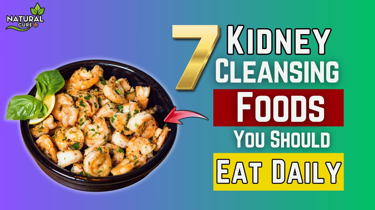 Eat These 7 Foods Daily That Detox And Cleanse Kidneys Fast | Natural ...
