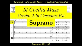 Gounod - St Cecilia Mass - Credo - 2. Et Incarnatus Est - Soprano