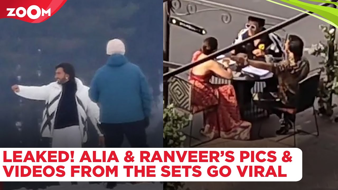 Leaked Pic! Ranveer Singh shoots Rocky Aur Rani Ki Prem Kahani's romantic  song with Alia Bhatt in Kashmir