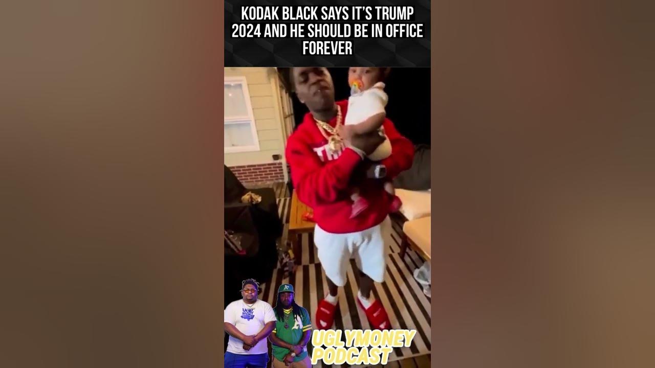 Kodak Black Supports Donald Trump Being President Forever