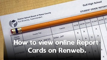 Report card online viewing