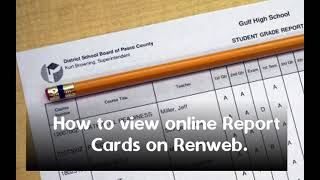 Report card online viewing