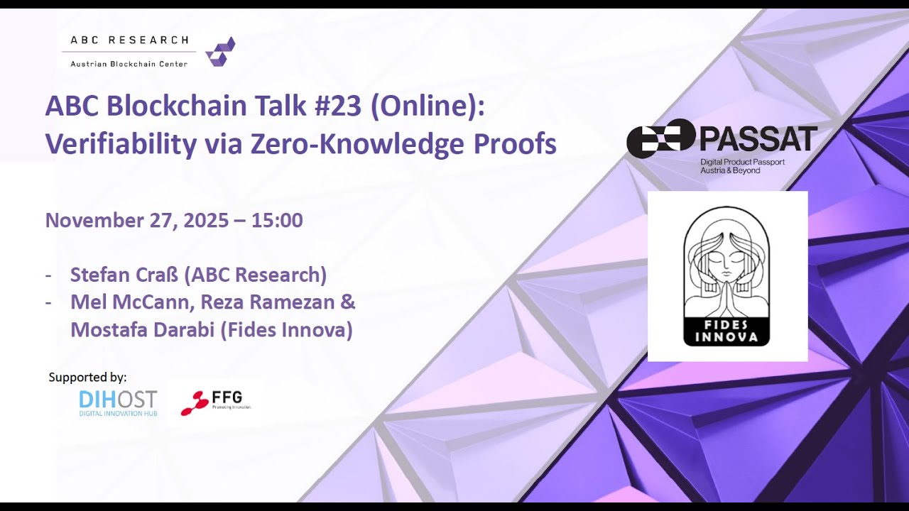 Austrian Blockchain Center - ABC Research | LinkedIn