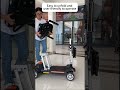 Let your ride take parents to every smile#eletric #b2b #sale #adult #folding #mobilityscooter