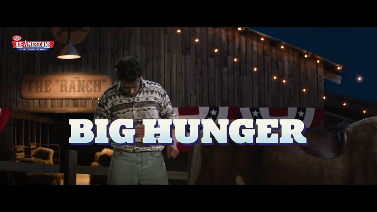 Dr. Oetker | Big Americans | Rodeo commercial (20 sec)