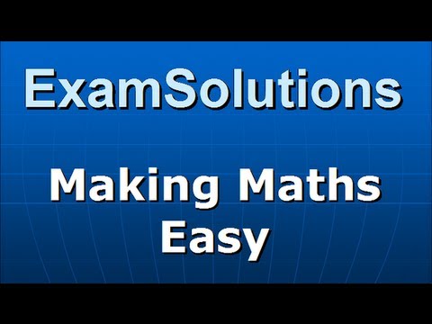 Quadratic Formula :  How is it derived? : ExamSolutions