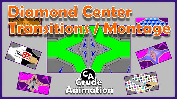 Diamond Shaped Center Fly-In Transitions/ Montage, + Free Download