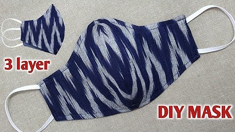 Face Mask Sewing Tutorial | 3 layer and 2 in 1 Easy Pattern Mask | DIY Breathable Mask | DIY Mask