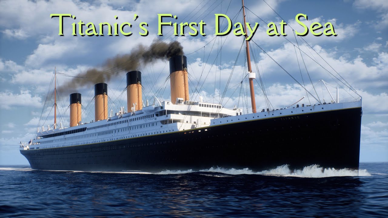 Первый день «Титаника» в море — 12 апреля 1912 года