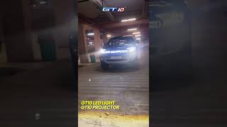 🔥 Ford Endeavour Installed GT10 Fog Light Projector &amp; GT Turbo LED Headlights|Night Drive Upgrade 🚘💡