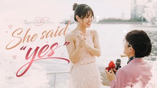 CẦU HÔN | SHE SAID YES VÀ TỤI TỚ KHÓC NHƯ MƯA | Tizi Đích Lép