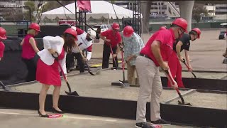 SDSU breaks ground on Mission Valley campus, stadium project