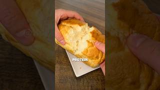 2-Ingredient Protein Cloud Bread ☁️💪 #simple #tasty #recipe #healthy