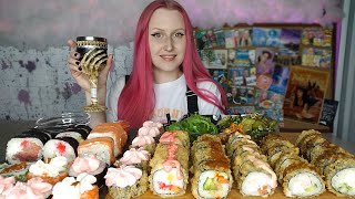 Мукбанг роллы 🍱 | Бесит!😡 | Mukbang Rolls, sushi