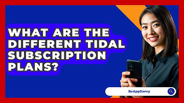 What Are The Different Tidal Subscription Plans? - Be App Savvy
