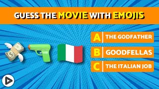 GUESS the MOVIE Name by EMOJI 🧒🏽👽🚲 | Guess the Movie using Emojis | Film Quiz