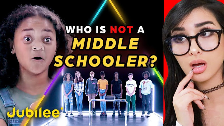 Can You Spot The FAKE Middle Schooler?