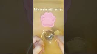 Making A Pet Memorial Keepsake. Resin Crafts. Epoxy Art. Perfect Pour. Dogs. Ashes. Asmr. Etsy