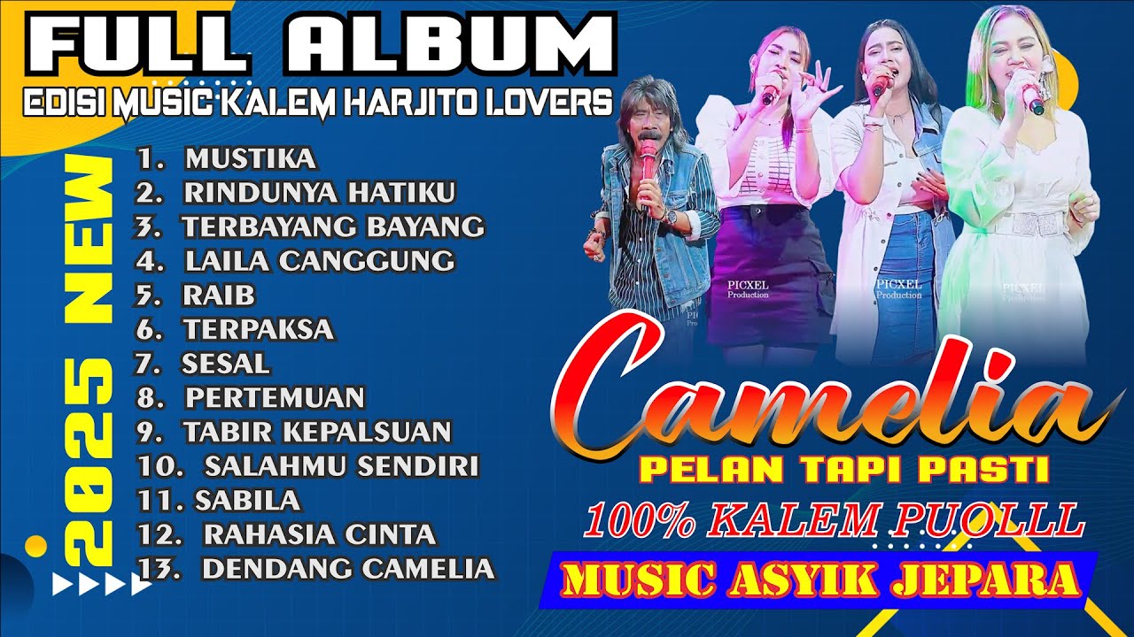 FULL ALBUM MUSIC PALING PUENAK BUAT SANTAI - CAMELIA PELAN TAPI PASTI VOL 17