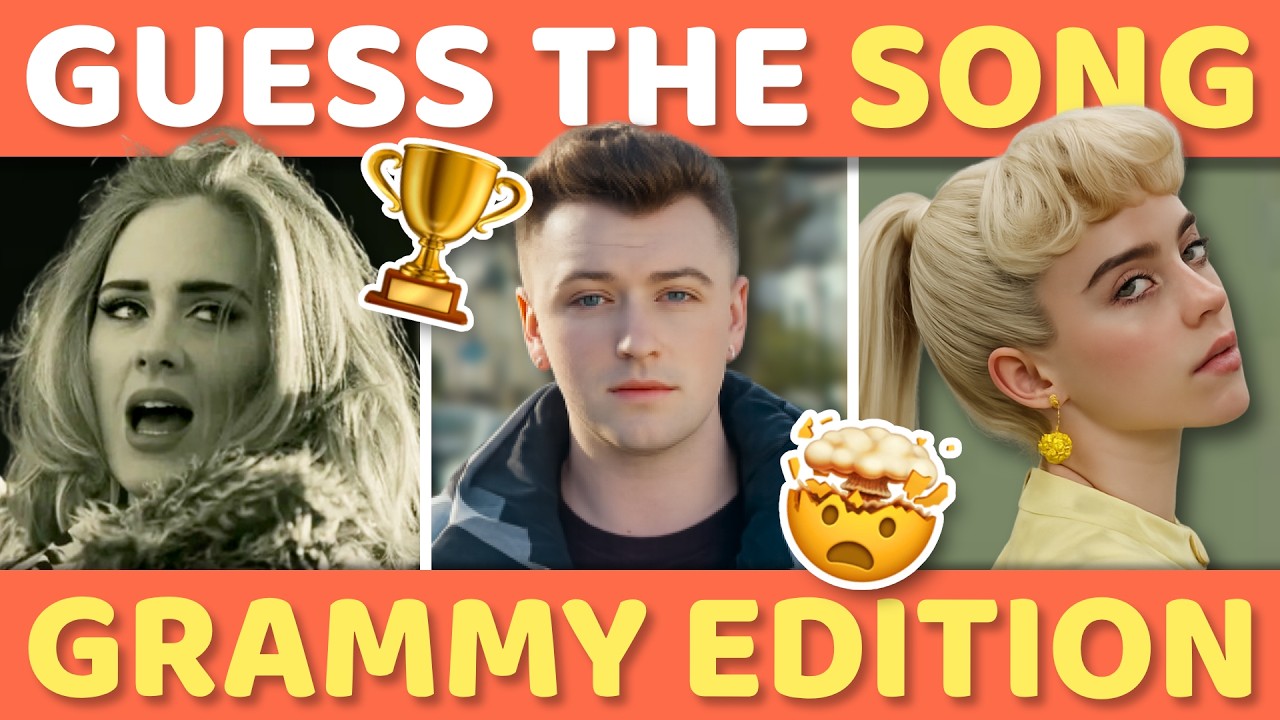 GUESS THE GRAMMY RECORDS OF THE YEAR FROM 1980 - 2026 🏆 🎶 | Music Quiz