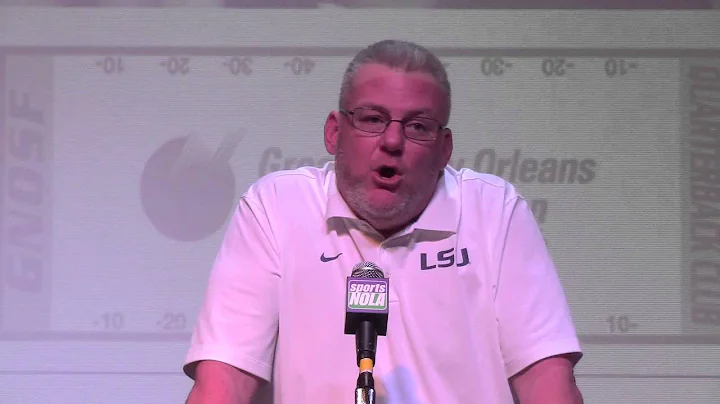 Former LSU star Tommy Clapp at GNOSF QB Club- Nov ...
