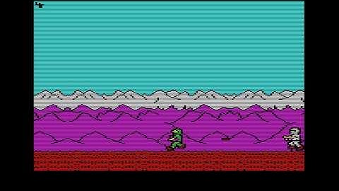 Strykers Run Gameplay on BBC Micro