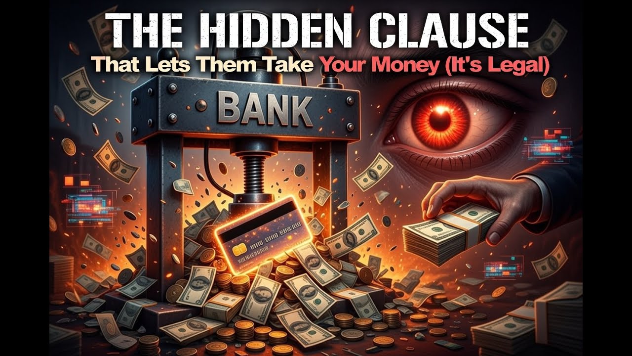 The Hidden Clause in Your Bank Account That Lets Them Take Your Money (It's Legal)