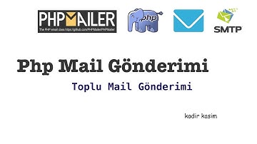 Toplu Mail Gönderimi - Php ile Mail Gönderme