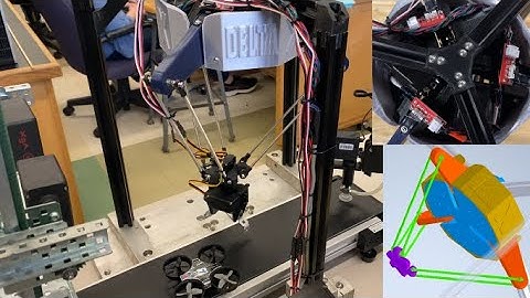 Arduino Delta Robot 3D Printed