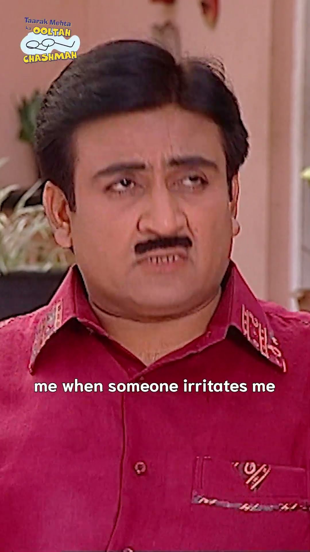 Me when someone irritates me! #tmkoc #relatable #kumbh #funny #shorts #reels #relatives #home